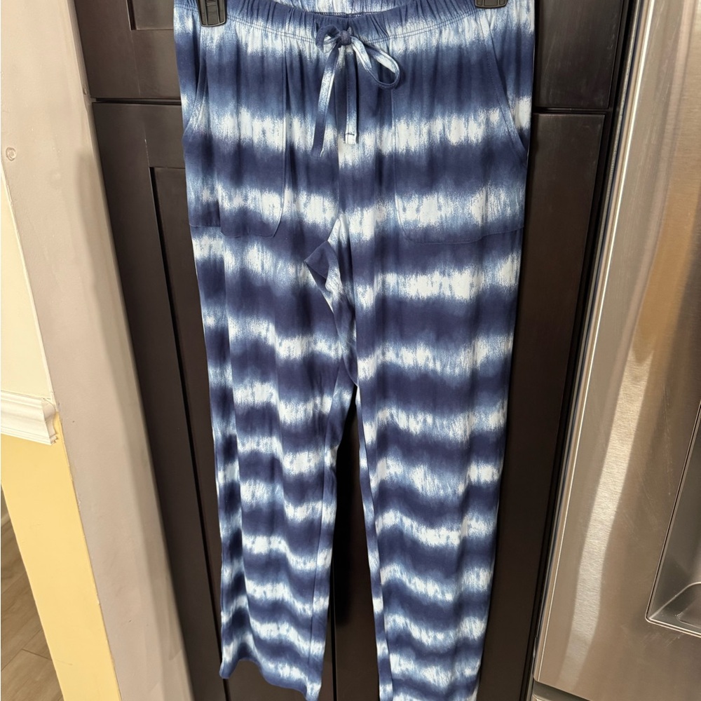 Sonoma Light Blue and Navy Sleepwear Pants
